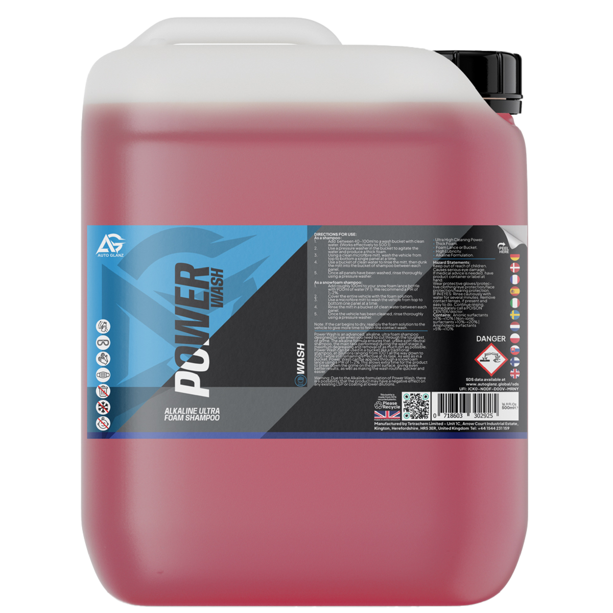Power Wash - Alkaline Ultra Foam Shampoo