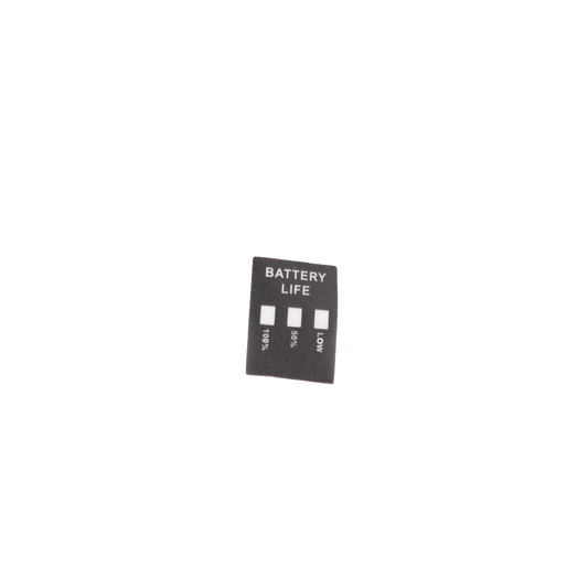 Nano Polisher Battery Level Sticker